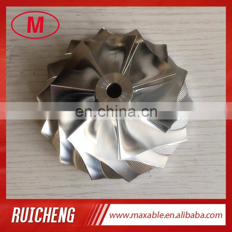 T88-34D 7+7 blades 69.67/95.00mm Turbocharger Billet/milling/aluminum 2618 compressor wheel for Greddy 49188-02700