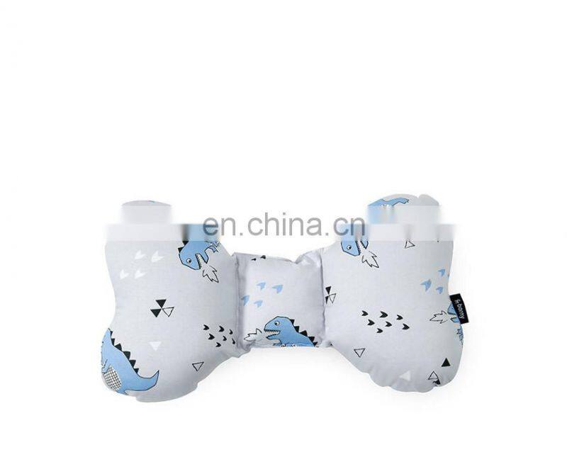 Flat head baby pillow mesh neck travel baby stroller