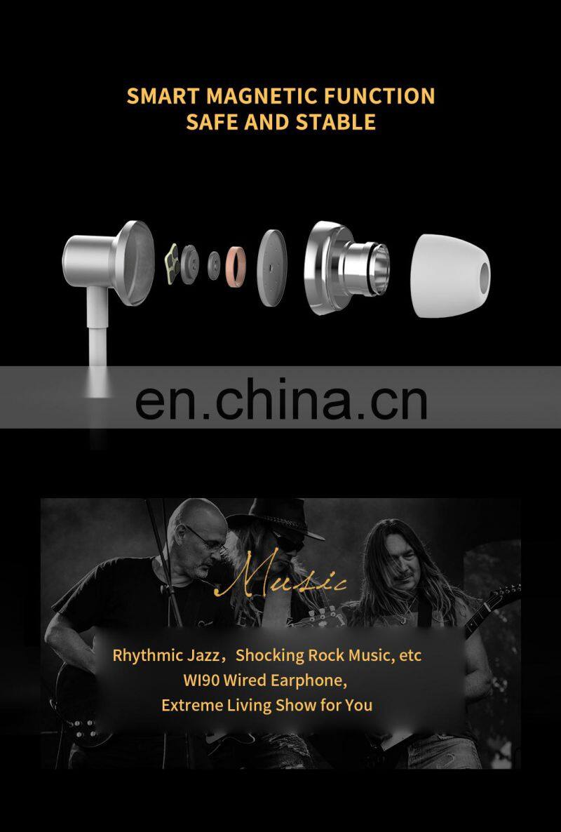 New Arrivals 2019 Amazon Free Sample Hand Free Small Wired Control Earphone