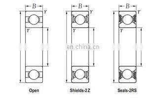 Japanese bearing 6005 Deep groove ball bearing 6005Z 6005ZZ 6005RS made in China 25*47*12