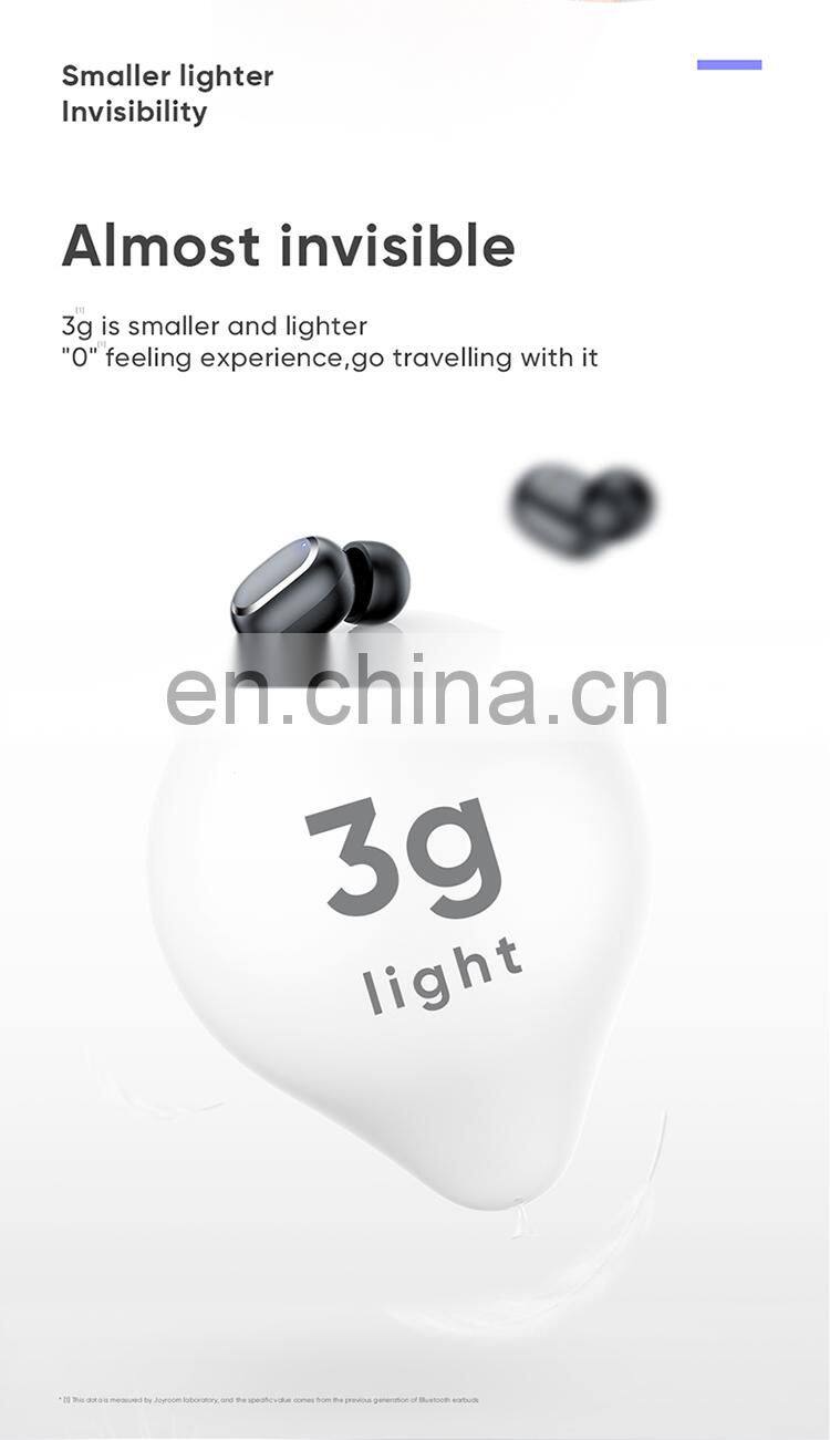 Joyroom TL5 Bilateral Digital display tws earphone HD call high bass bt wireless headset