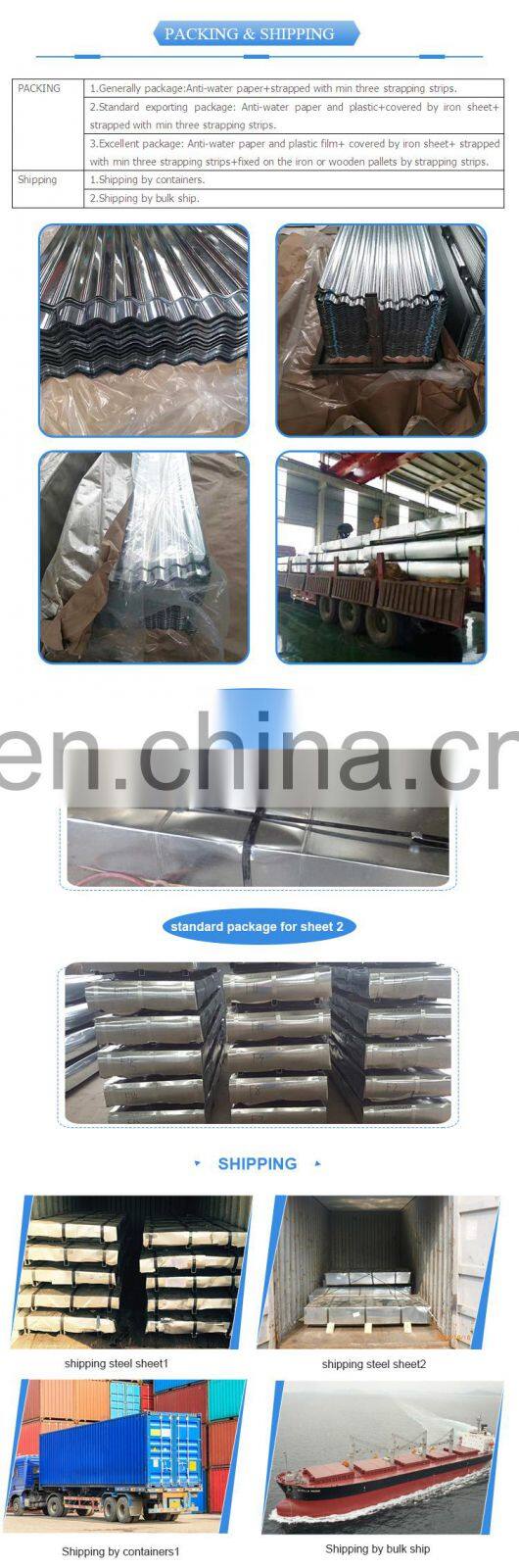 Prepainted Corrugated Sheet With Price List Trapezoid Roofing Sheet Online Selling Products