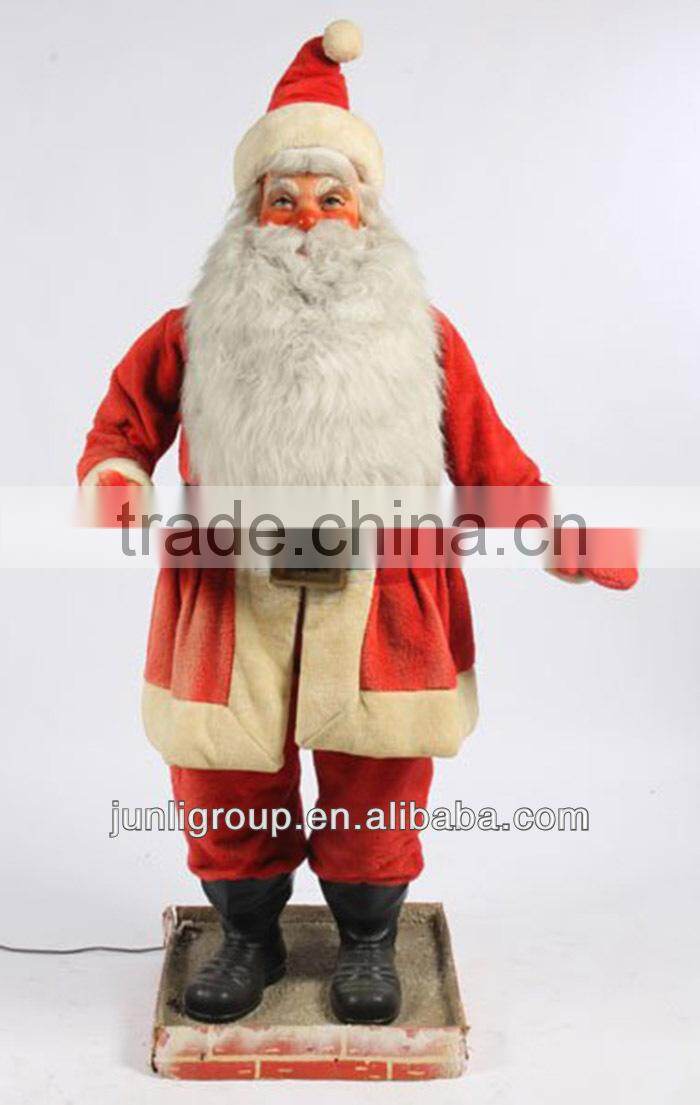 JLSA-J-0090 lighted santa claus outdoor christmas decorations
