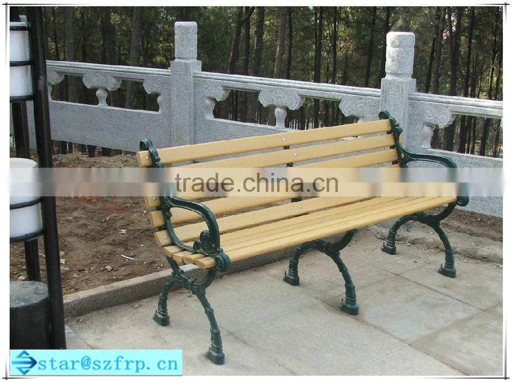Fiberglass outdoor park chairs