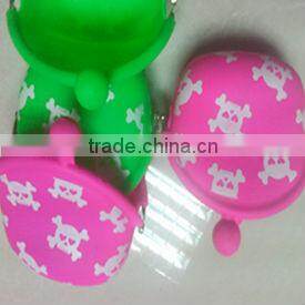 Fashionable And Adorable Cute Lovely Silicone Coin Purse Pencil Case Key Bag Pouch