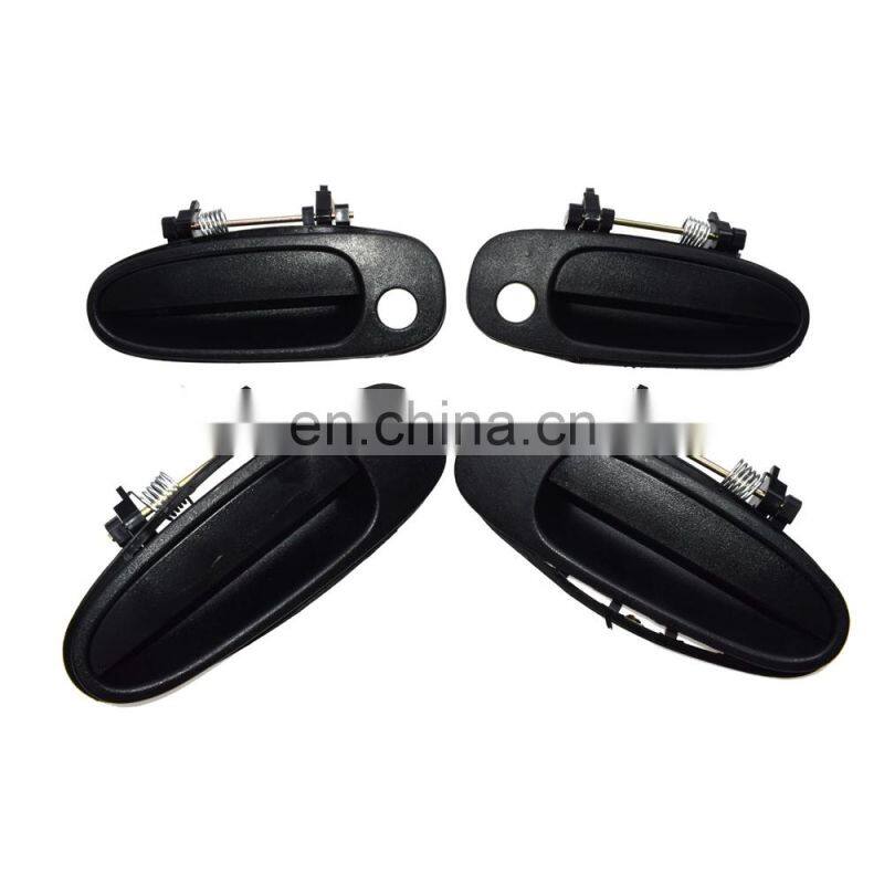 For TOYOTA COROLLA 93-97 NEW Outside Door Handle Front Left Right Black 4 PCS