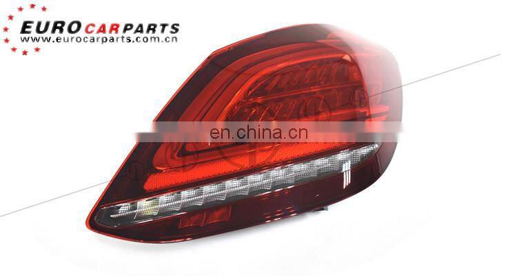W205 19y tail lamp for C-class W205 2015-2017 upgrade to 2019model tail light