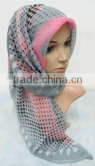 S901 clearance sale Dubai voile 1m*1m muslim scarf square scarf