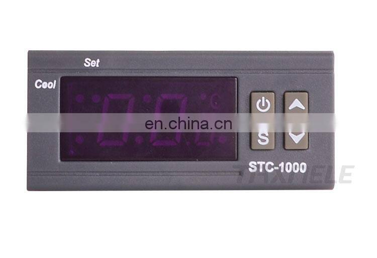 LED Digital Temperature Controller STC-1000 110V-220VAC 10A Two Relay Output Thermostat Heater and Cooler Thermoregulator