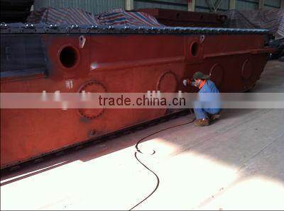 For 20 t excavator amphibious excavator Q345B fabrication steel able to float