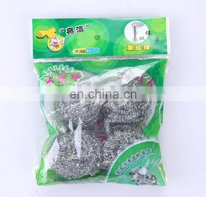 Kitchen Cleaning Ball Stainless Steel Wire Scourer Kitchen Scourer Steel Wool