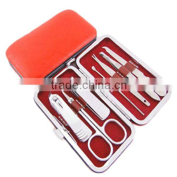 7pcs small metal frame promotion manicure set