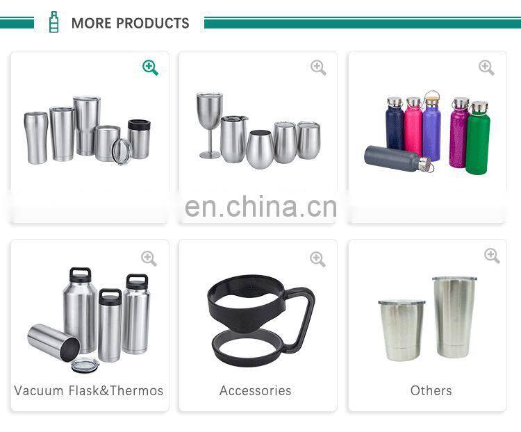 Customize logo&color 304 stainless steel vacuum tumbler with lid