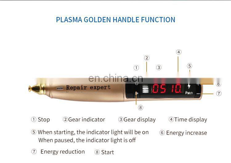 Non-invasive Painless Ozone Plasma Pen Laser Skintag Remove Machine 2 IN 1 Spot Acne Scar Wrinkle Removal Beauty Instrument