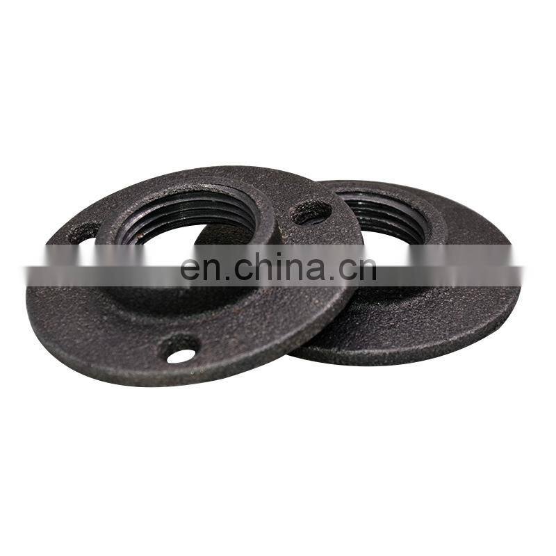 Custom Ductile Iron Floor Flange OEM Foundry Cast Grey Iron Parts