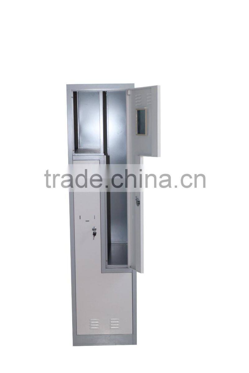 (DL-SL1)CKD colorful 2 door/6 doors Z shape steel locker golf lockers storage cabinet