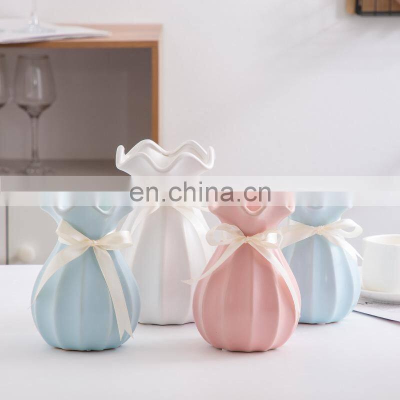 Home Decor Wedding Decorating Ceramic Vases Decoration Centrepiece Clay Midcentury Modern European Porcelain Flower Vase
