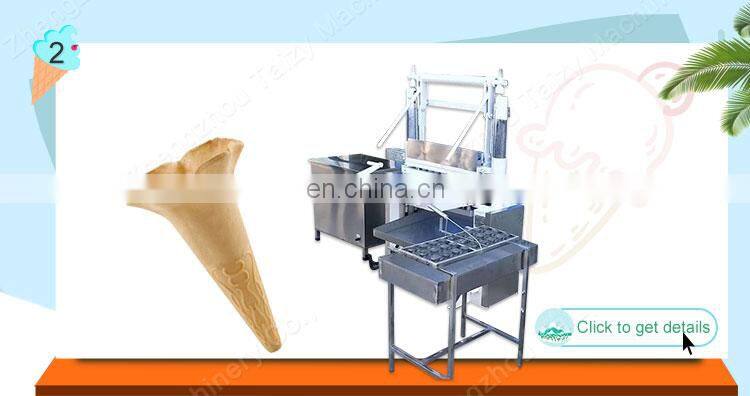 Suppliers waffle ice cream cone forming production line