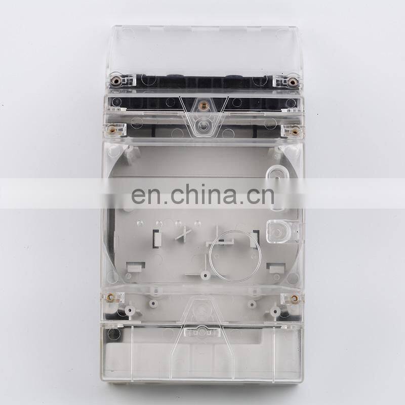 Custom Plastic Injection Molded Electronic Enclosure, Custom PC Plastic Outlet Box