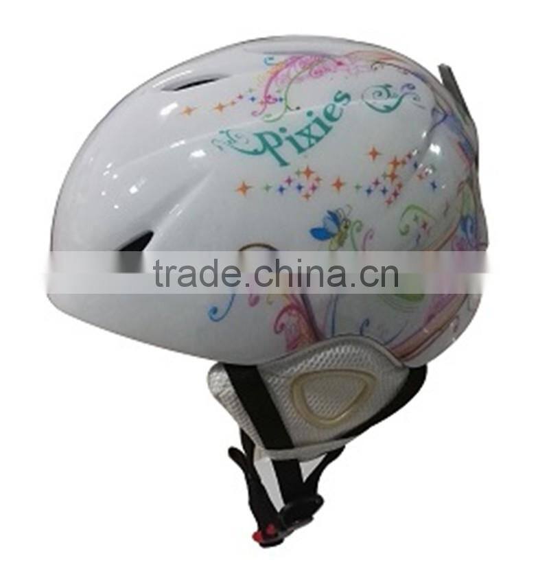 KY-C006 SKI Goggle Six Color Protective Helmet With Double Side Velet