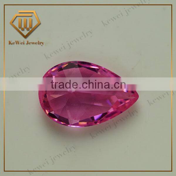 Beautiful Cubic Zirconia CZ gems Of Pear Cut Gemstone For Jewelry