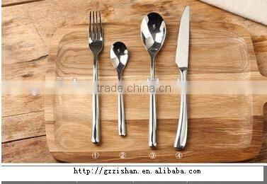 4pcs Stainless cutlery for family use