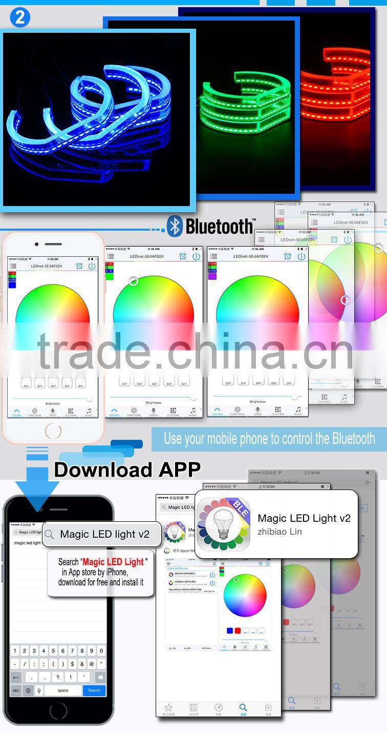 B-deals car parts led angel eye 3'' pod light kit for trucks