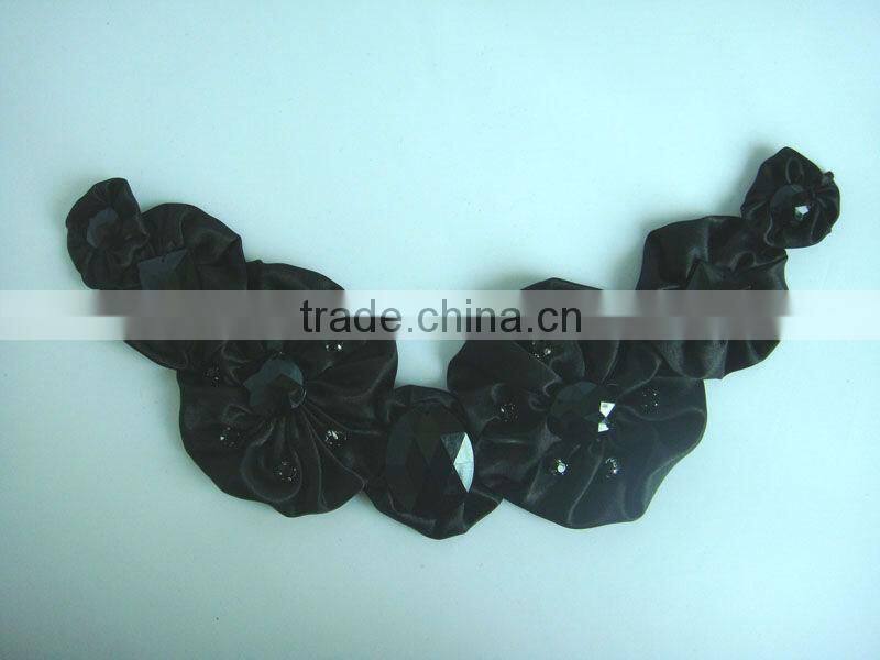 New arrival latest design Fashion women flower lace collar wholesale