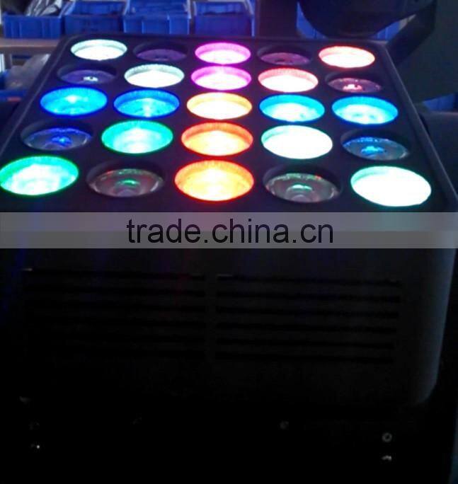 25 head led matrix beam moving led dj light / led matrix light
