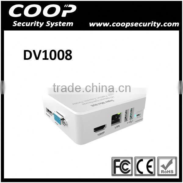 WiFi P2P Onvif Free CMS 5MP Super Mini NVR 1U 2MP Mini 9CH 1080P NVR