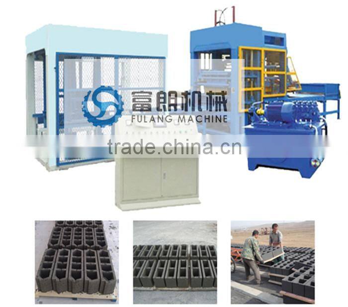 cement brick making machine with high viberating force/ fly ash suppliers in india QT8-15