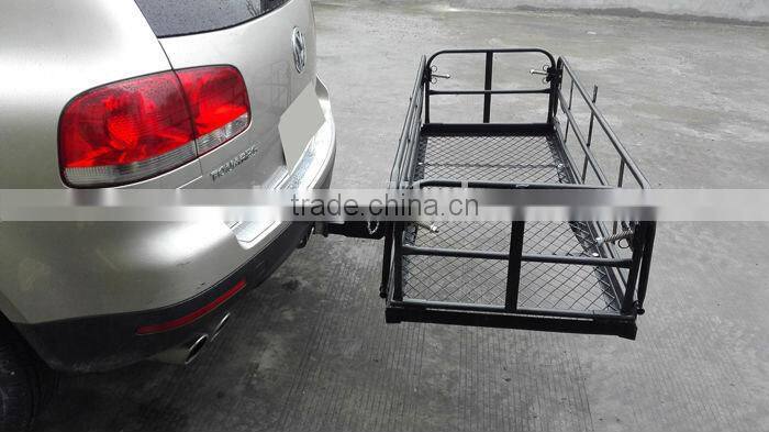RS04 Quality-assured folding hitch mount car cargo carrier