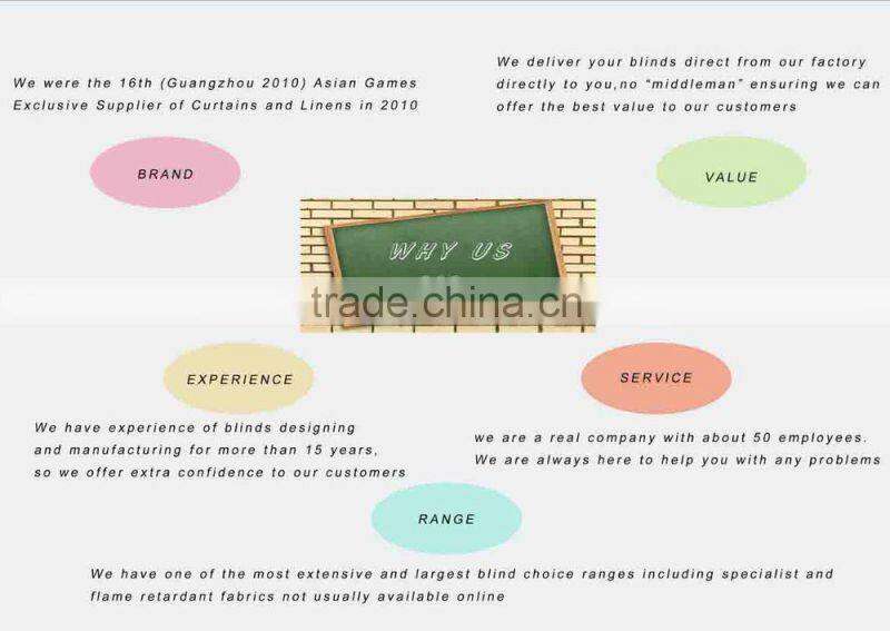 modern style of curved vertical blinds and shades wholesale from China