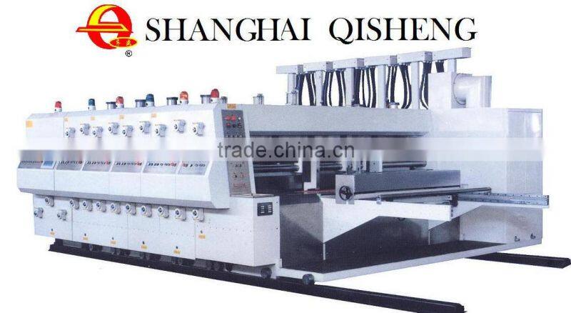 GYMK Automatic corrugated carton printing slotting and die cutting machine