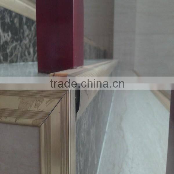 aluminum stair nosing for ceramic tile