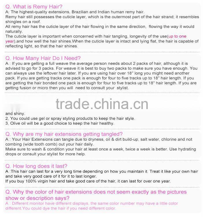 wendy hair product 5a grade virgin sillky straight many color available u tip hair extension