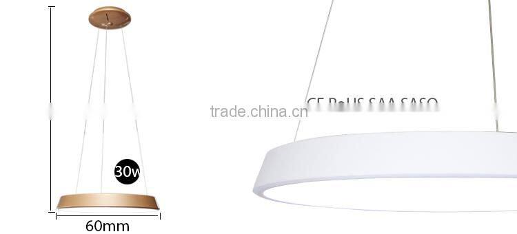 High quality CE RoHS SAA 30W LED Lighting Pendant