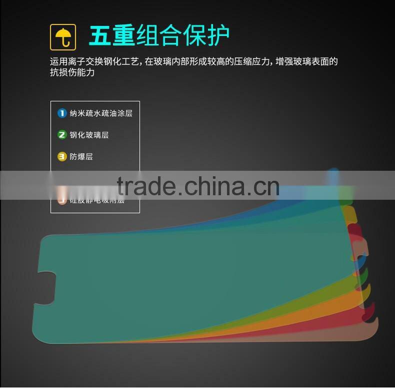 Original Rock Anti Scratch 9H 2.5D 0.2MM Tempered Glass Screen Protector for Samsung Galaxy S7 MT-5484