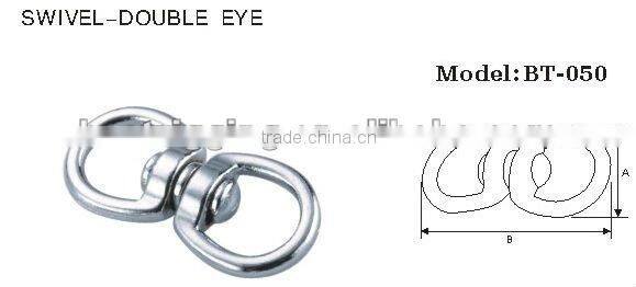 Zinc and Alloy Double eye Swivel Bolt Eye to Eye snap hook bag Parts & Accessories in Rigging Manufacturer