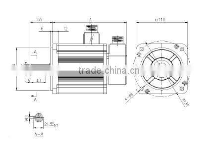 High quality 220V AC servo motor 1kw