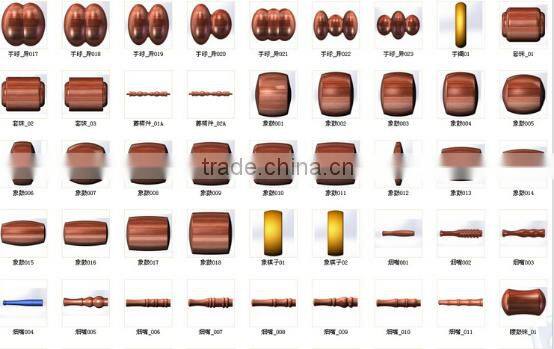 KC340 mini lathe machine CNC wooden bowl making machine/cnc turning machine