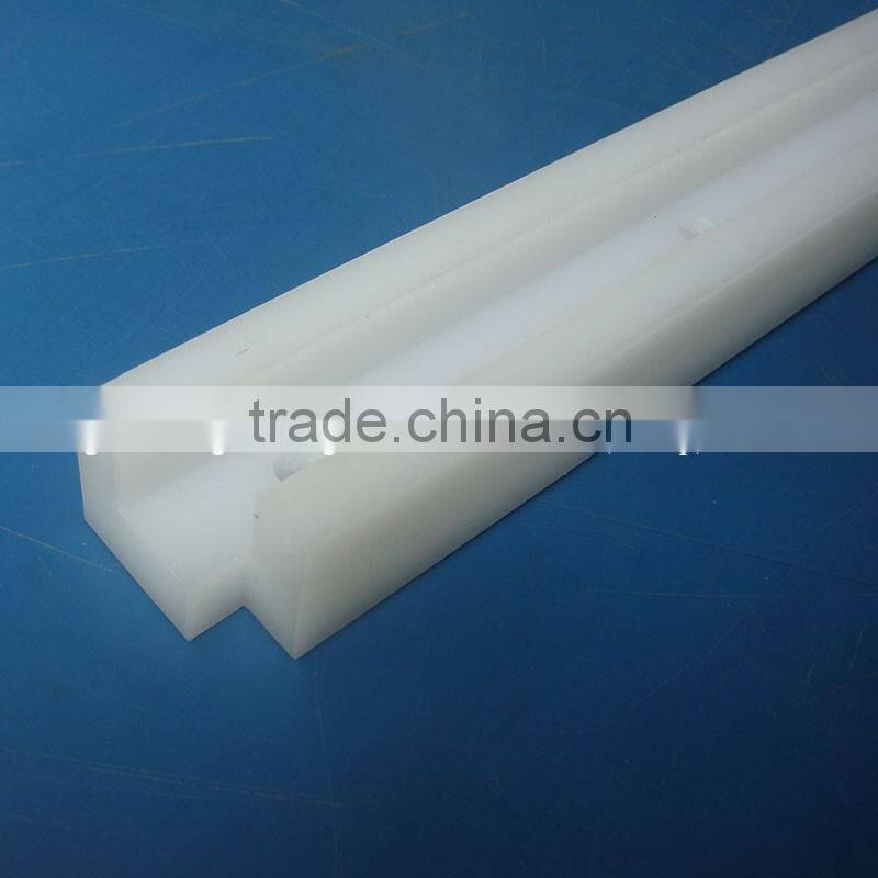 High Precision plastic nylon slider guide nylon article guide