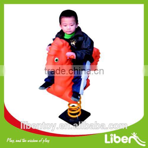 Kids animal spring rider toys, outdoor playground spring animals