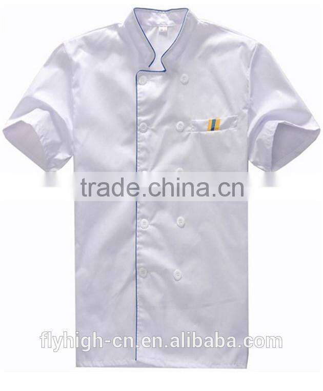 Chef Uniform Custom Logo Cooking Cotton Chef Coat