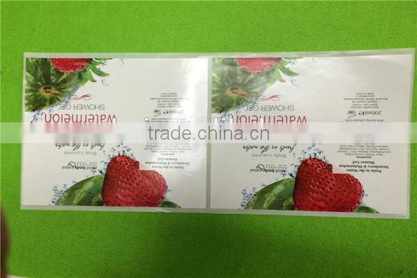 sticker manufacturer directly custom good quality plastic sticker