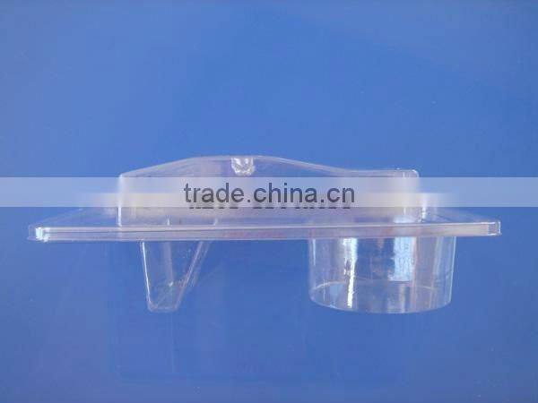 Thermoforming plastic transparent PVC blister case