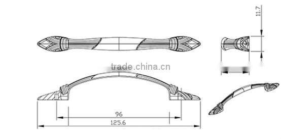 Wholesale Products Custom Fancy Kitchen Cabinet Handles