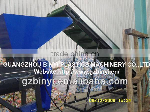 Used plastic washing recycling line pet bottle crushing washing drying recycling line