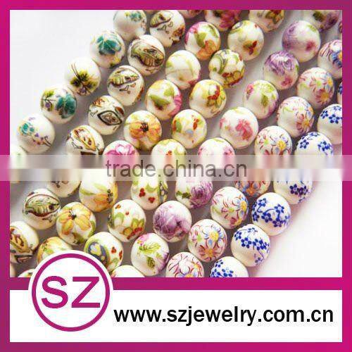 T38 2014 hot sale ceramic crytal bead jewelry