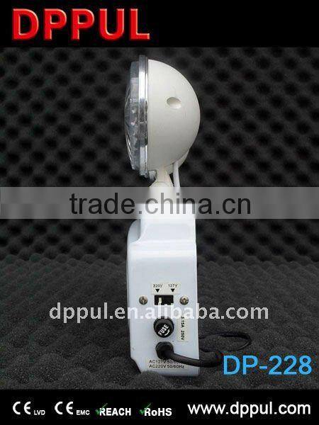 2016 Popular portable rechargeable Emergency Twinspot Light DP228